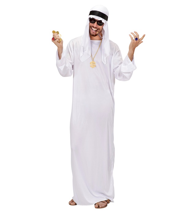 "CHEIK ARABE" (tunique, couvre-chef)