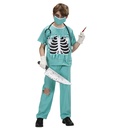 "SCARY SURGEON" (chemise avec buste avec os, pantalon, masque)
