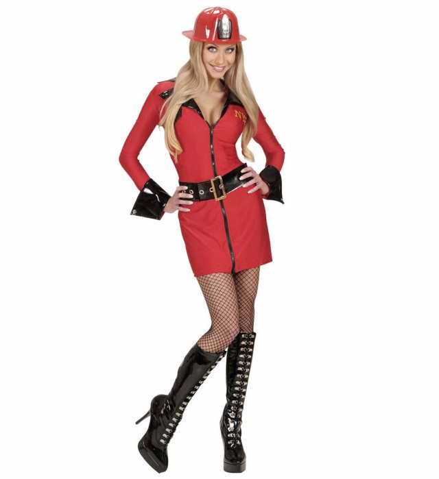 [77322] "FEMME POMPIER" (robe, ceinture)