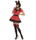 "SOURIS FILLE" (robe avec jupon, oreilles)
