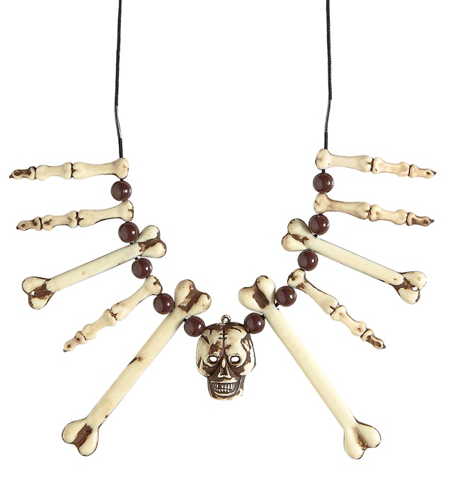 [01204] "COLLIER CRANE ET OS"