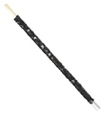 "PORTE-CIGARETTES NOIR A PAILLETTES" 30 cm