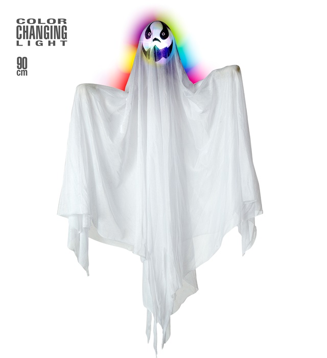 "FANTOME LUMINEUX QUI CHANGE DE COULEUR" 90 cm