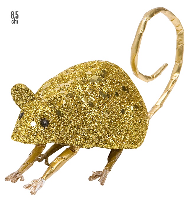 "SOURIS OR " 8,5 cm