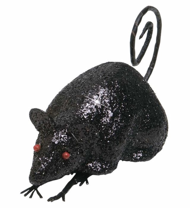 "SOURIS NOIRE " 12 cm