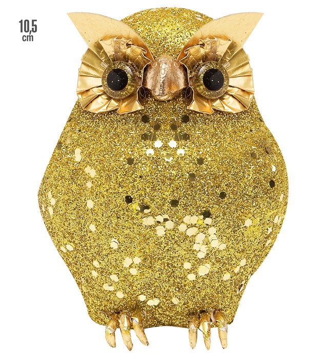 "CHOUETTE OR " 10,5 cm