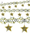 "GUIRLANDE HAPPY NEW YEAR OR HOLOGRAPHIQUE" 3 m