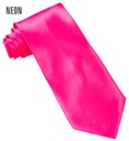 satin "NEON PINK TIE"