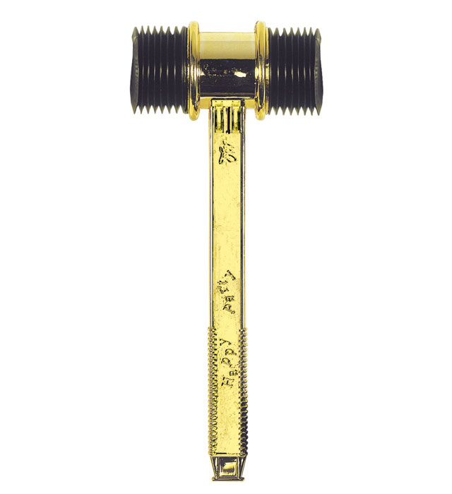 "MARTEAU SONORE METAL OR"