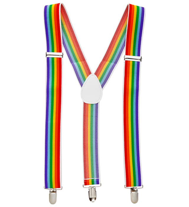 "BRETELLES ARC-EN-CIEL"