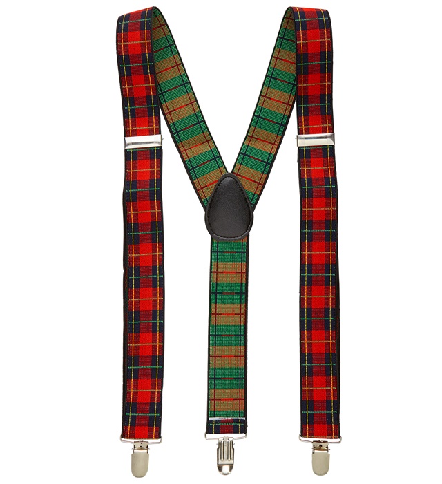 "BRETELLES TARTAN"