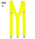 "BRETELLES JEUNES NEON" (extra long jusqu'à 115-120 cm)
