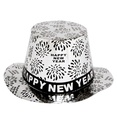 "HAUT-DE-FORME HAPPY NEW YEAR ARGENT"