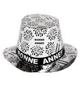 "HAUT-DE-FORME BONNE ANNÉE ARGENT"