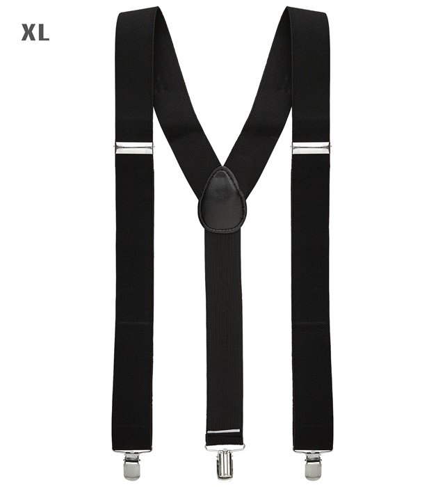 "BRETELLES NOIRES" (extra long jusqu'à 115-120 cm)