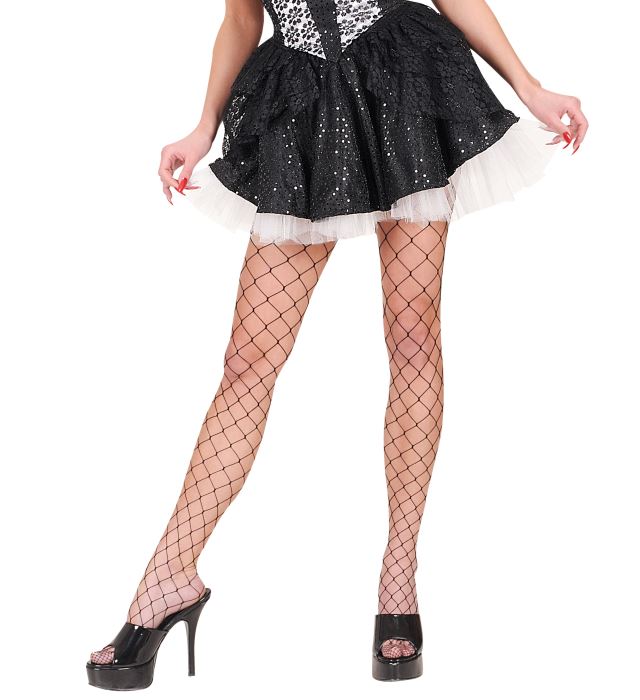 "JUPE NOIRE EN PAILLETTES ET DENTELLE AVEC JUPON"