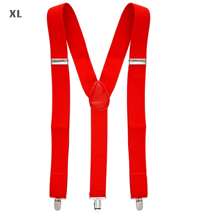 "BRETELLES ROUGES" (extra long jusqu'à 115-120 cm)