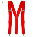"BRETELLES ROUGES" (extra long jusqu'à 115-120 cm)