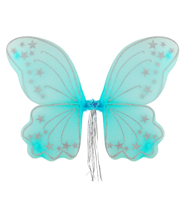 "AILES FANTAISIES  AZUR" 50x45 cm