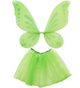 "FEE DE LA FORET" set déguisement (tutu, ailes)