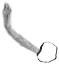 "QUEQUE LOUP" moulable en peluche