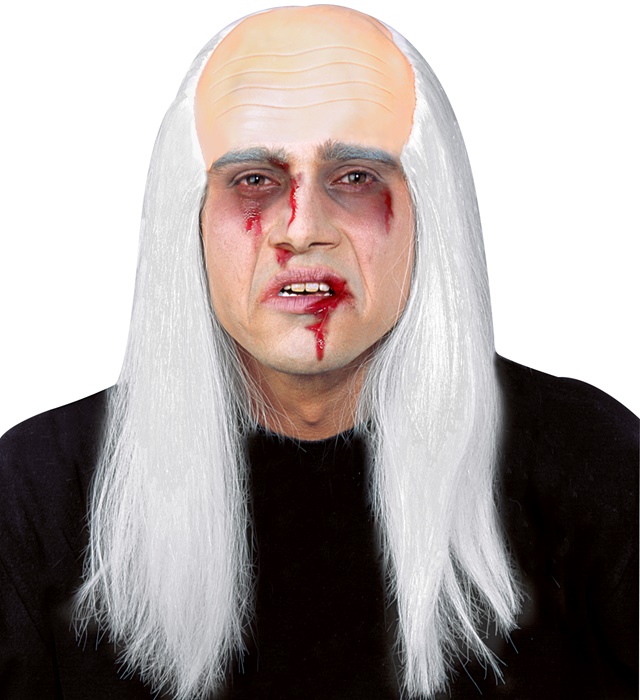 [8392Z] "COIFFE DE ZOMBIE AVEC CHEVEUX"