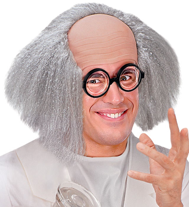 [8395M] "COIFFE PROFESSEUR FOU"