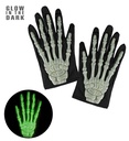 "GANTS SQUELETTES PHOSPHORESCENTS"