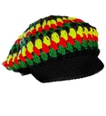 "CASQUETTE RASTA AU CROCHET"