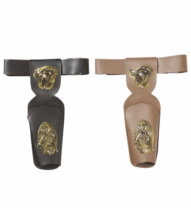 "ETUI PISTOLET COWBOY" 2 coul. Ass.: 4 noir, 2 marron