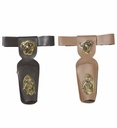 "ETUI PISTOLET COWBOY" 2 coul. Ass.: 4 noir, 2 marron