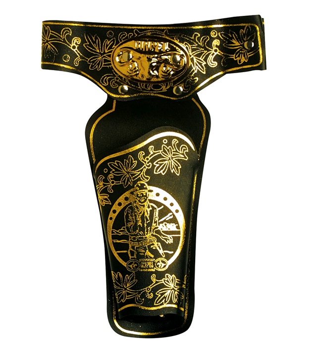 [8507X] "ETUI PISTOLET COWBOY DE LUXE"