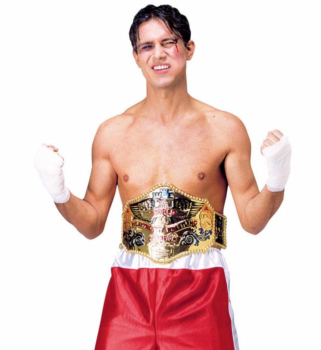 [8511W] "CEINTURE CHAMPION DU MONDE DE BOXE"