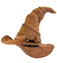 CHAPEAU MAGICIEN/SORCIÈRE EN SIMILI CUIR - marron