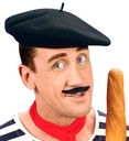 "BERET NOIR" 100% laine