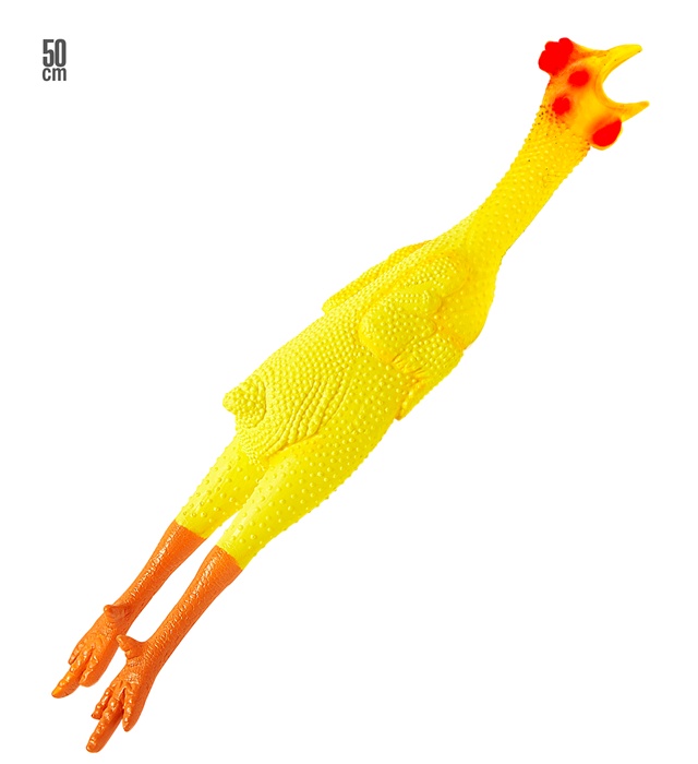 [8548K] "POULET" caoutchouc, 50 cm