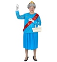 "LA REINE" (maillot, jupe, ceinture, gants, couronne, sac a main)