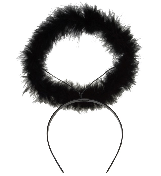 "AUREOLE MARABOU NOIRE"