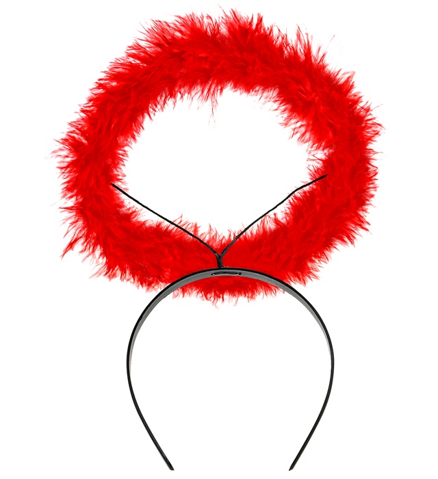 "HALO MARABOU ROUGE"