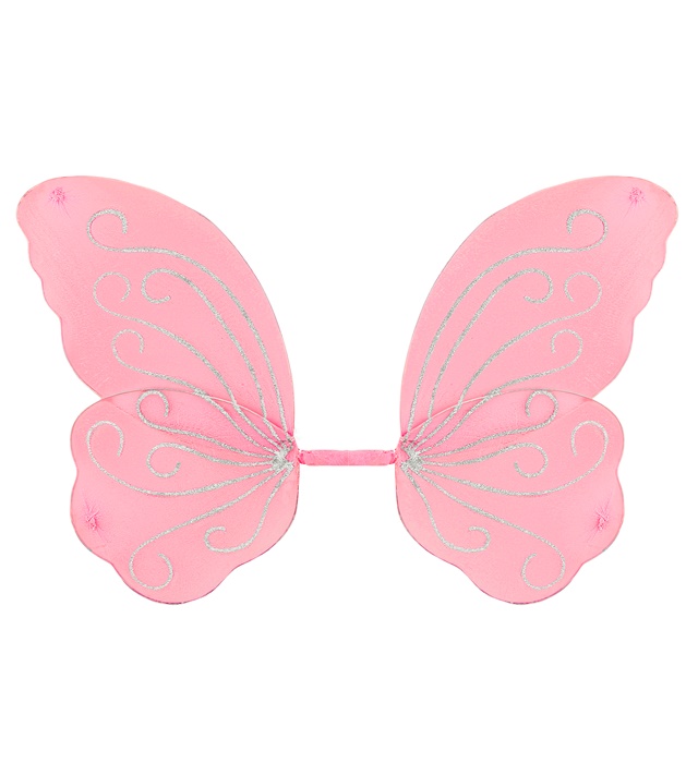 "AILES PAPILLON  ROSE" 85x50 cm