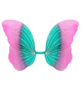 "AILES PAPILLON  AZUR-VIOLET-ROSE" 85x50 cm