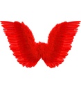 "AILES ROUGES A PLUMES" 78x36 cm