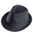 "CHAPEAU DE GANGSTER RAYE" de luxe