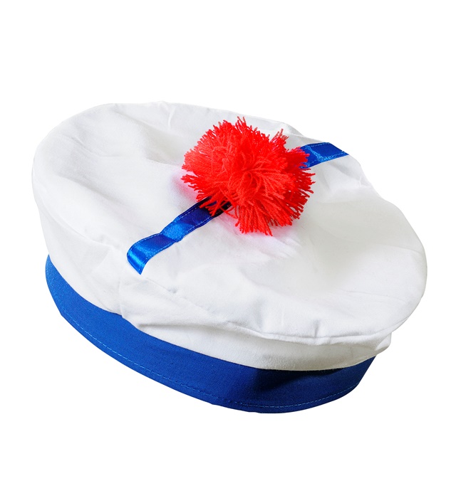 "BERET DE MARIN A POMPOM"