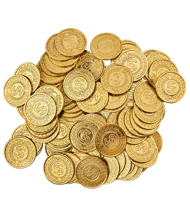 [86865] set de "100 PIECES $ D'OR"