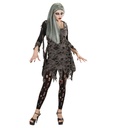 "MORTE VIVANTE" (robe en lambeaux,leggings en lambeaux)