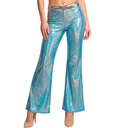 "PANTALON HOLOGRAPHIQUES BLEUES"