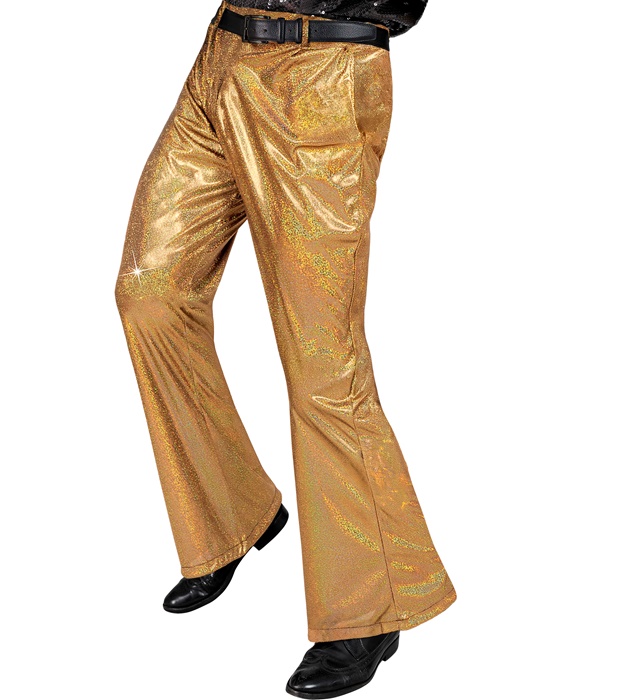 "THE 70'S DISCO STYLE" (pantalon holographique)