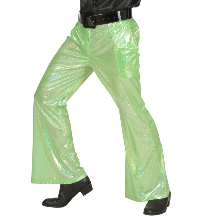 "PANTALON HOLOGRAPHIQUES VERTES"