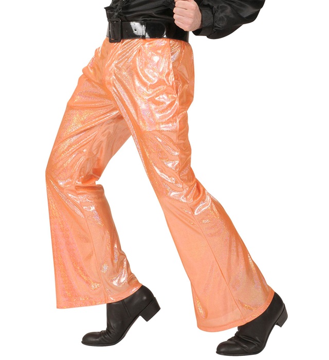 "PANTALON HOLOGRAPHIQUES ORANGES"